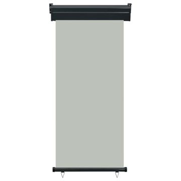 Tendalino Laterale per Balcone 85x250 cm Grigio