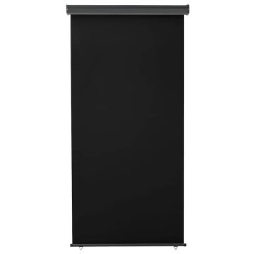 Tendalino Laterale per Balcone 125x250 cm Nero