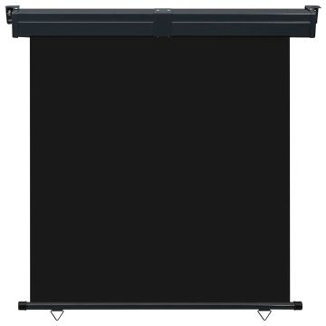 Tendalino Laterale per Balcone 165x250 cm Nero
