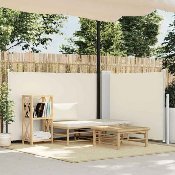 Tenda da Sole Laterale Retrattile Crema 120x600 cm