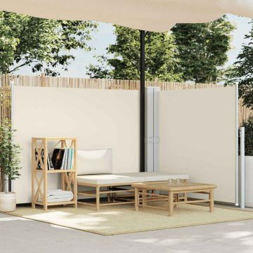 Tenda Laterale Retrattile Crema 140x1000 cm