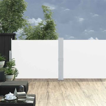 Tenda da Sole Laterale Retrattile Crema 170x1000 cm