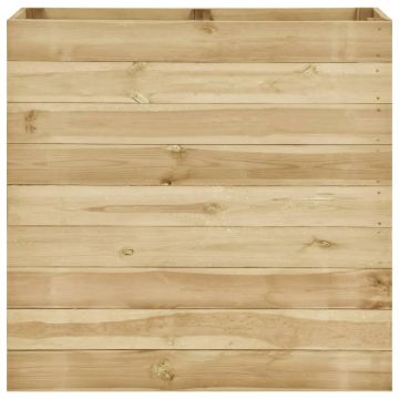 Letto Rialzato 100x50x97 cm in Legno di Pino Impregnato