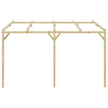 Struttura Pergolato 4x3x2,1 m in Legno