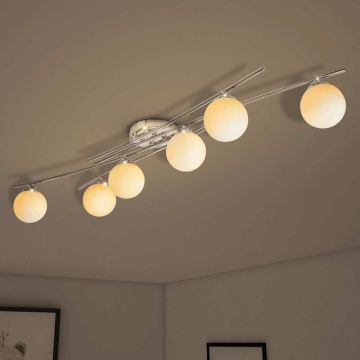 Lampadario da Soffitto con 6 Lampadine LED G9 240 W