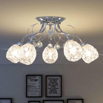 Lampada da Soffitto per 5 Lampadine G9 200 W