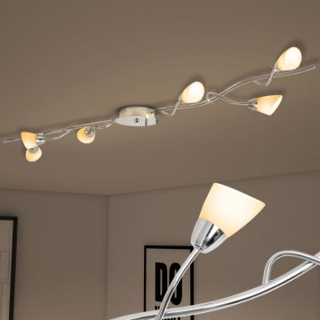 Lampadario da Soffitto con 6 Lampadine G9 da 240 W