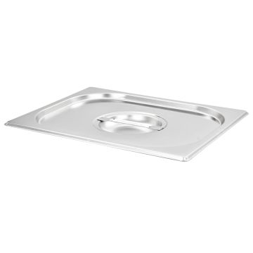 Coperchi per Teglie GN 1/2 2 pz in Acciaio Inox