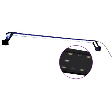 Luce a LED per Acquario con Morsetti 115-130 cm Blu e Bianco
