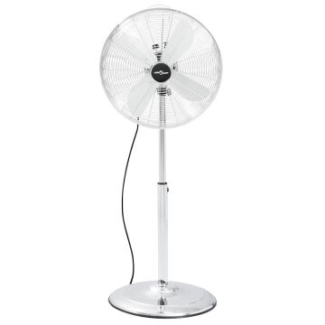 Ventilatore a Piantana 3 Velocità 40cm Cromato