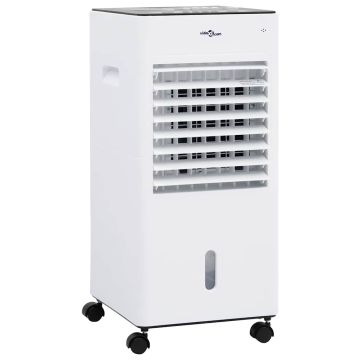 Condizionatore d'Aria Mobile Nero Bianco 61x31x27cm 3-in-1 65W