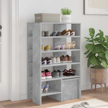 Mobile per scarpe 2 pz 62 x 35 x 100 cm Legno ingegnerizzato