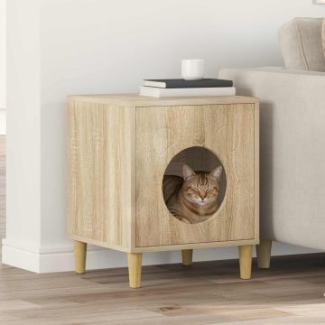 Casa per Gatti Sonoma 42,5 x 40 x 53 cm Legno ingegnerizzato