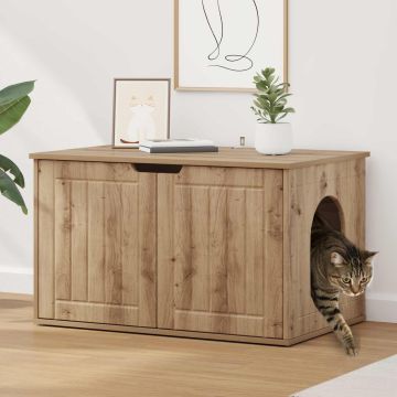 Casa per Gatti Rovere Artigianale 85 x 55 x 50,5 cm