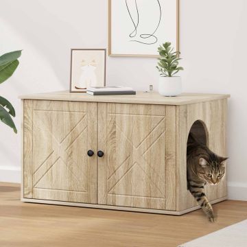 Casa per Gatti Sonoma 85 x 55 x 50,5 cm Legno ingegnerizzato