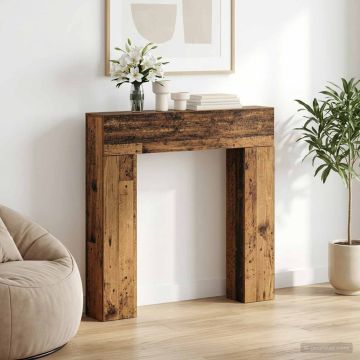 Cornice per camino Legno antico 102 x 18 x 100,5 cm