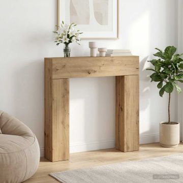 Cornice per camino Rovere Artigianale 102 x 18 x 100,5 cm