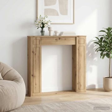 Cornice per camino Rovere Artigianale 100 x 20 x 100 cm