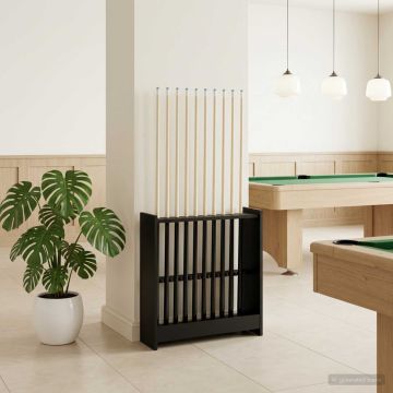 Supporto per stecche da biliardo Legno ingegnerizzato