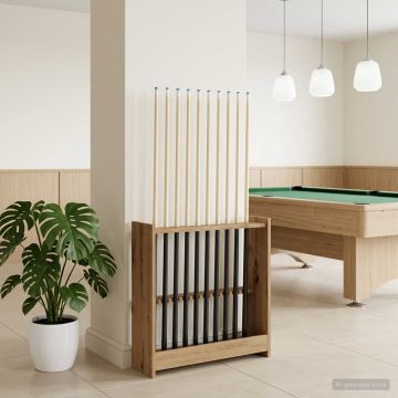 Supporto per stecche da biliardo Legno ingegnerizzato