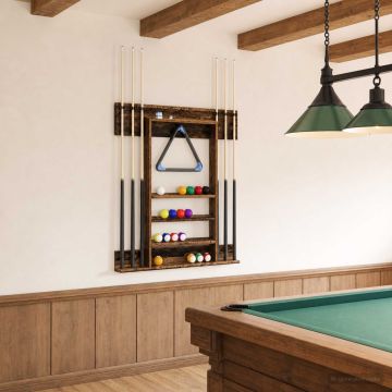 Supporto per stecche da biliardo Legno ingegnerizzato
