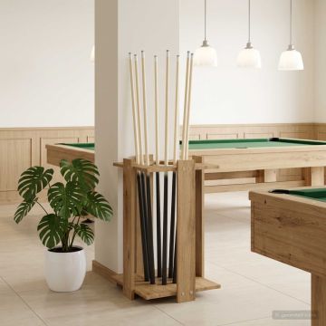 Supporto per stecche da biliardo Legno ingegnerizzato