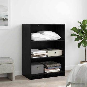 Guardaroba Rovere nero 77 x 48 x 102 cm Legno ingegnerizzato
