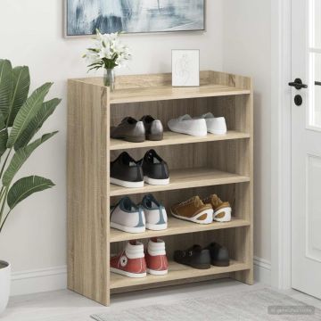 Mobile per scarpe Rovere Sonoma 73,5 x 36 x 92 cm