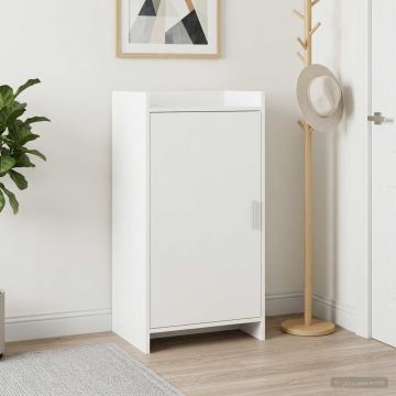 Mobile per scarpe Bianco 48 x 36 x 92 cm Legno ingegnerizzato