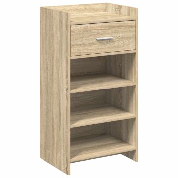 Mobile per scarpe con cassetto Rovere Sonoma 48 x 36 x 92 cm