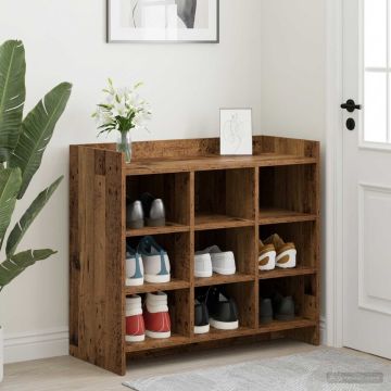 Mobile per scarpe Legno antico 85 x 39,5 x 70 cm