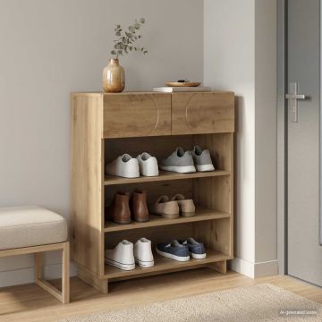 Scarpiera 73 x 38 x 87,5 cm Legno ingegnerizzato
