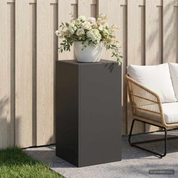 Supporto per piante Nero 40 x 40 x 80 cm Acciaio
