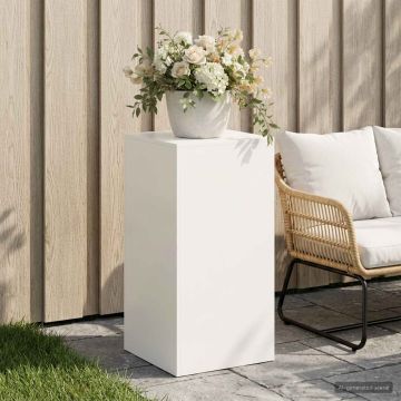 Supporto per piante Bianco 40 x 40 x 80 cm Acciaio