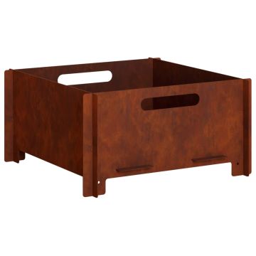 Focolare Ruggine 40 x 40 x 20 cm Acciaio Corten
