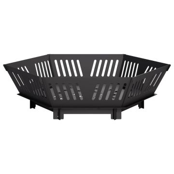 Focolare Nero 60 x 60 x 18 cm Acciaio