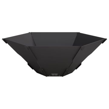 Focolare Nero 58,5 x 51,5 x 19,5 cm Acciaio