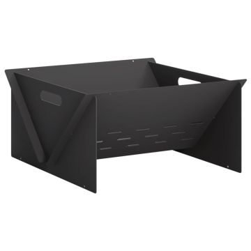 Focolare Nero 40 x 40 x 20 cm Acciaio