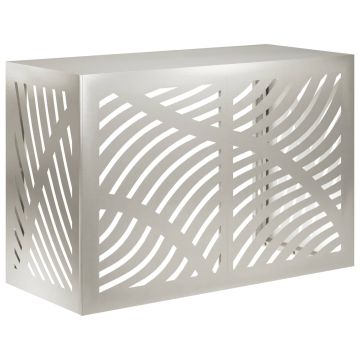 Copertura per condizionatore d'aria Argento 90 x 40 x 60 cm