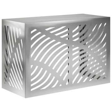 Copertura per condizionatore d'aria Argento 90 x 40 x 60 cm