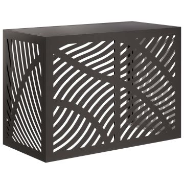 Copertura per condizionatore d'aria Nero 100 x 50 x 70 cm