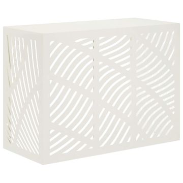 Copertura per condizionatore d'aria Bianco 110 x 50 x 80 cm