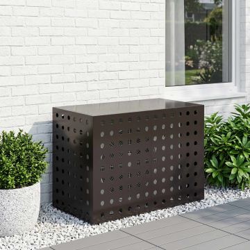 Copertura per condizionatore d'aria Nero 100 x 50 x 70 cm