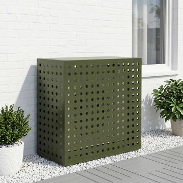 Copertura per condizionatore d'aria Verde Oliva Acciaio