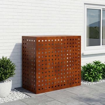 Copertura per condizionatore d'aria Ruggine 110 x 50 x 105 cm