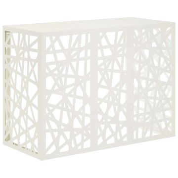 Copertura per condizionatore d'aria Bianco 110 x 50 x 80 cm