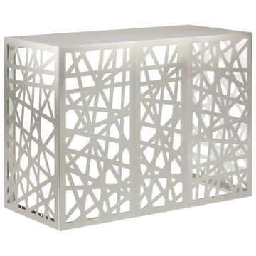 Copertura per condizionatore d'aria Argento 110 x 50 x 80 cm