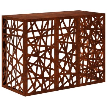 Copertura per condizionatore d'aria Ruggine 110 x 50 x 80 cm