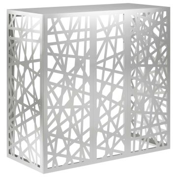 Copertura per condizionatore d'aria Argento 110 x 50 x 105 cm