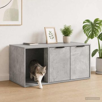 Mobile per gatti Grigio Cemento 100 x 49 x 45 cm